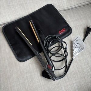 CHI Air Expert Classic Tourmaline Ceramic Flat Iron, Onyx Black